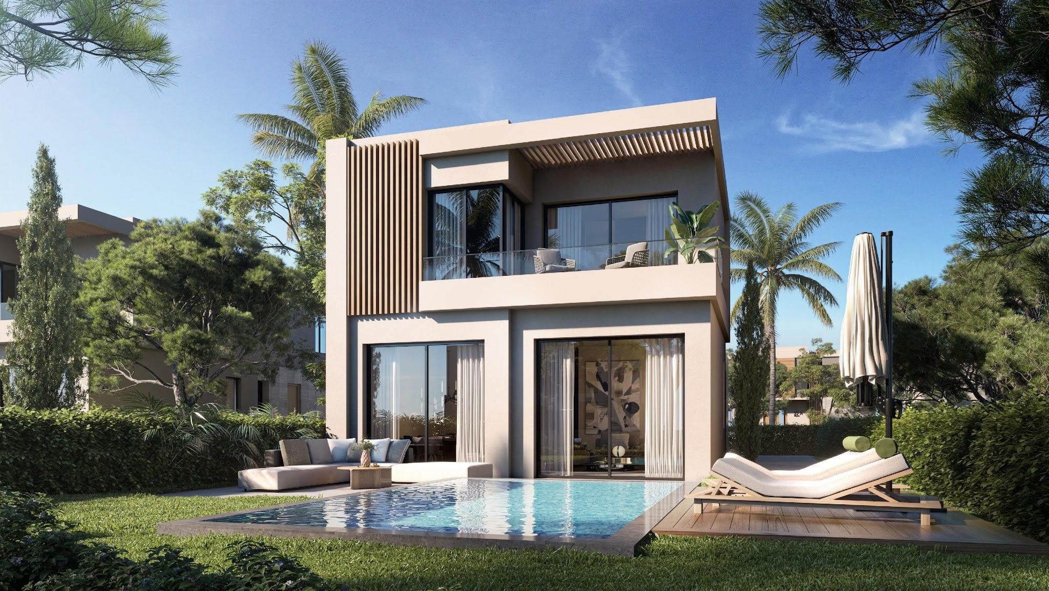 DAE Palm Hills Developments 6th October City Cairo Egypt Villa Type G layout Image