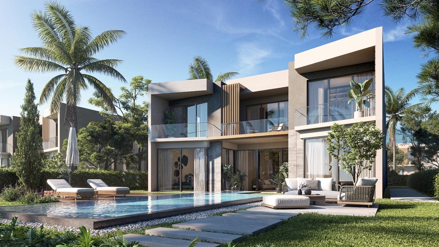 DAE badya by Palm HillsDevelopments Buy luxary villa sheik zayed 6th Ocotber City cairo egypt