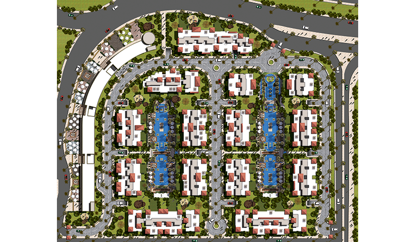 Buy Best Villa in 5th Settlement lavista elpatio 7 villa layout Twin House Near The American University Duplex Apartment